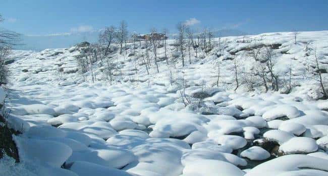 Bhadarwah in Winter