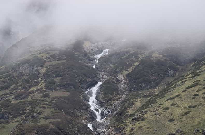 Mandakini River Coming Down from Glacier