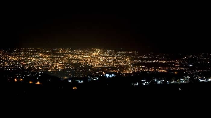 Night Lights of Dehradun